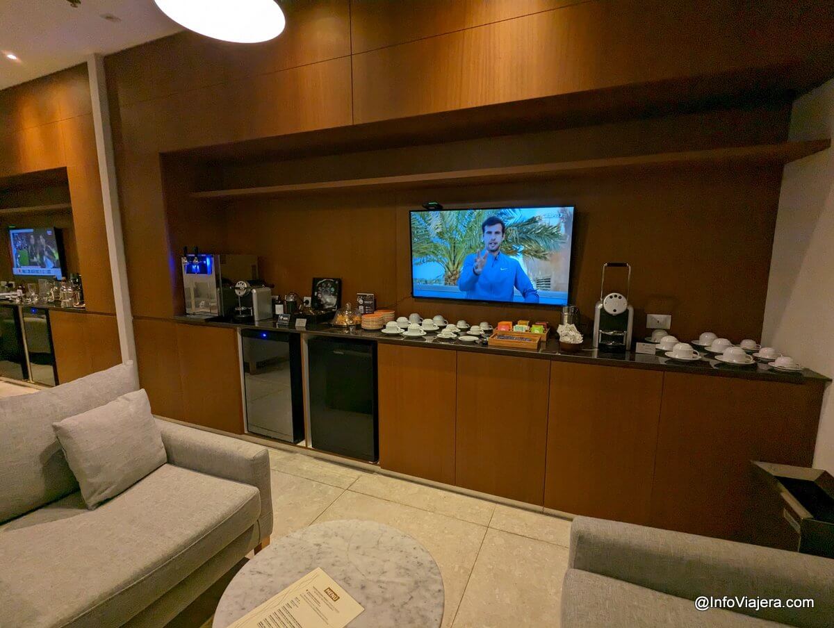 La renovada sala VIP de Aeropuertos VipClub en el Aeroparque de Buenos Aires